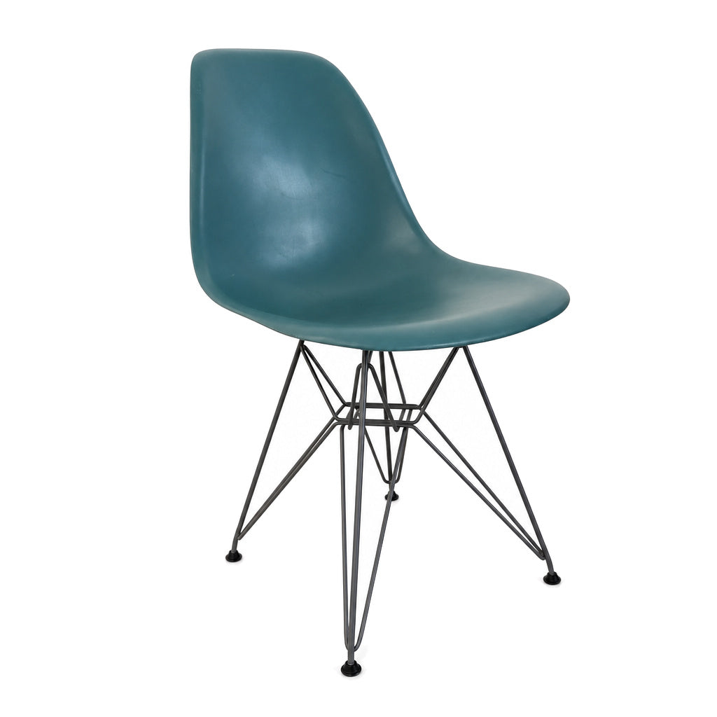 Vitra DSR Dunkelgrün/Türkis