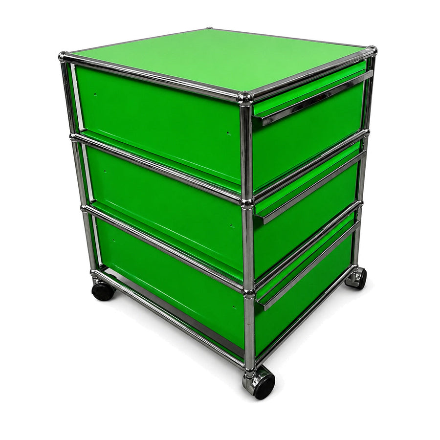 USM Haller Rollcontainer Grün