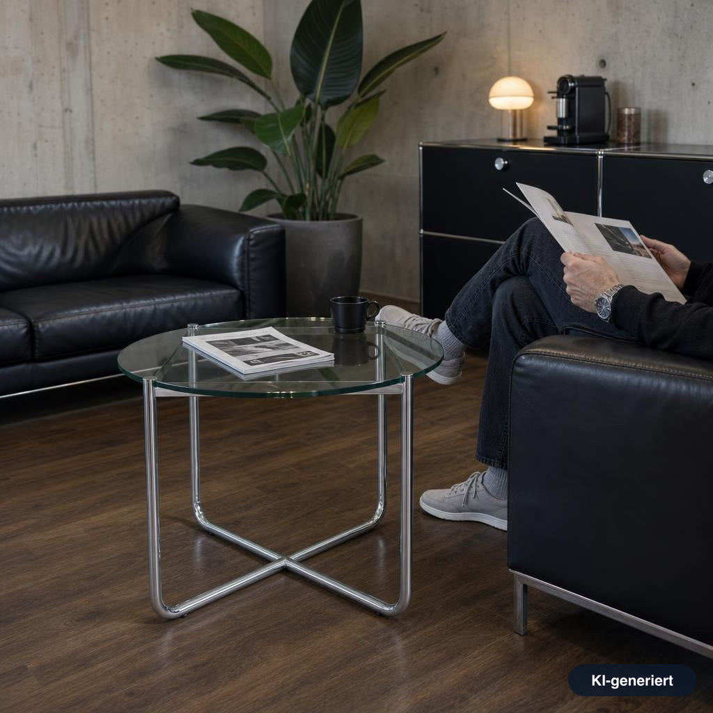 Walter Knoll MR Couchtisch / Beistelltisch Glas