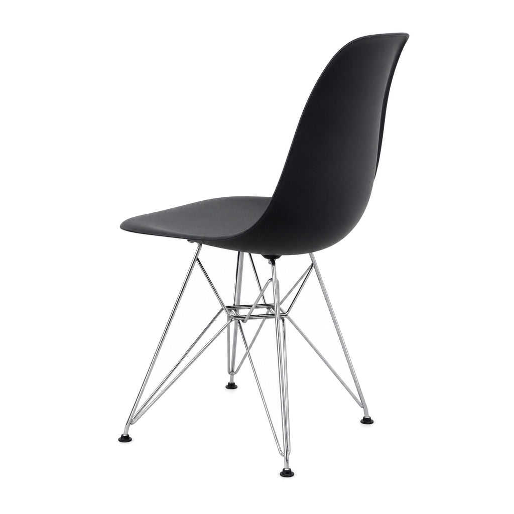Vitra Eames Plastic Side Chair DSR schwarz