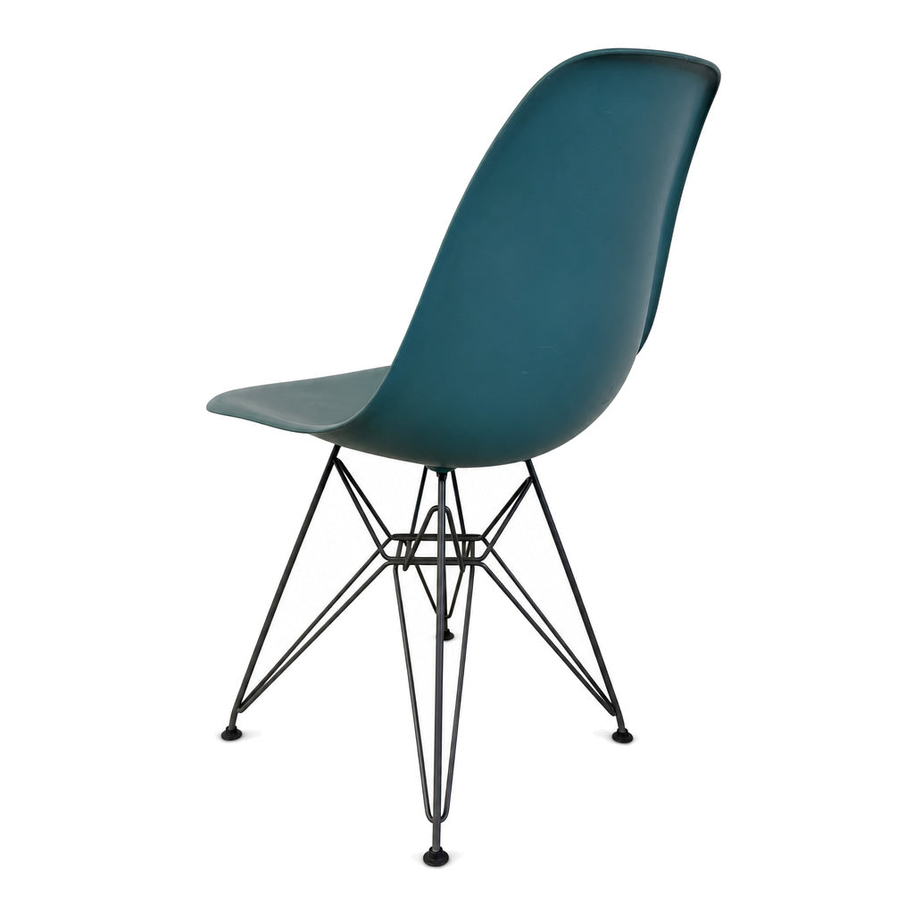 Vitra DSR Dunkelgrün/Türkis