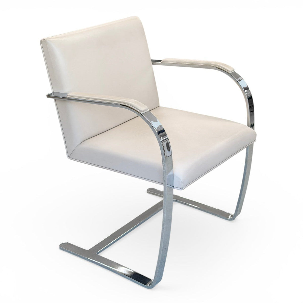 Walter Knoll Brno Lederstuhl creme