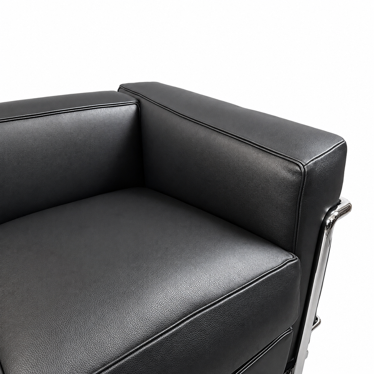 Cassina LC2 2-Sitzer Leder schwarz