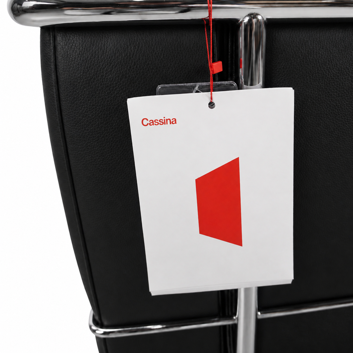 Cassina LC2 2-Sitzer Leder schwarz