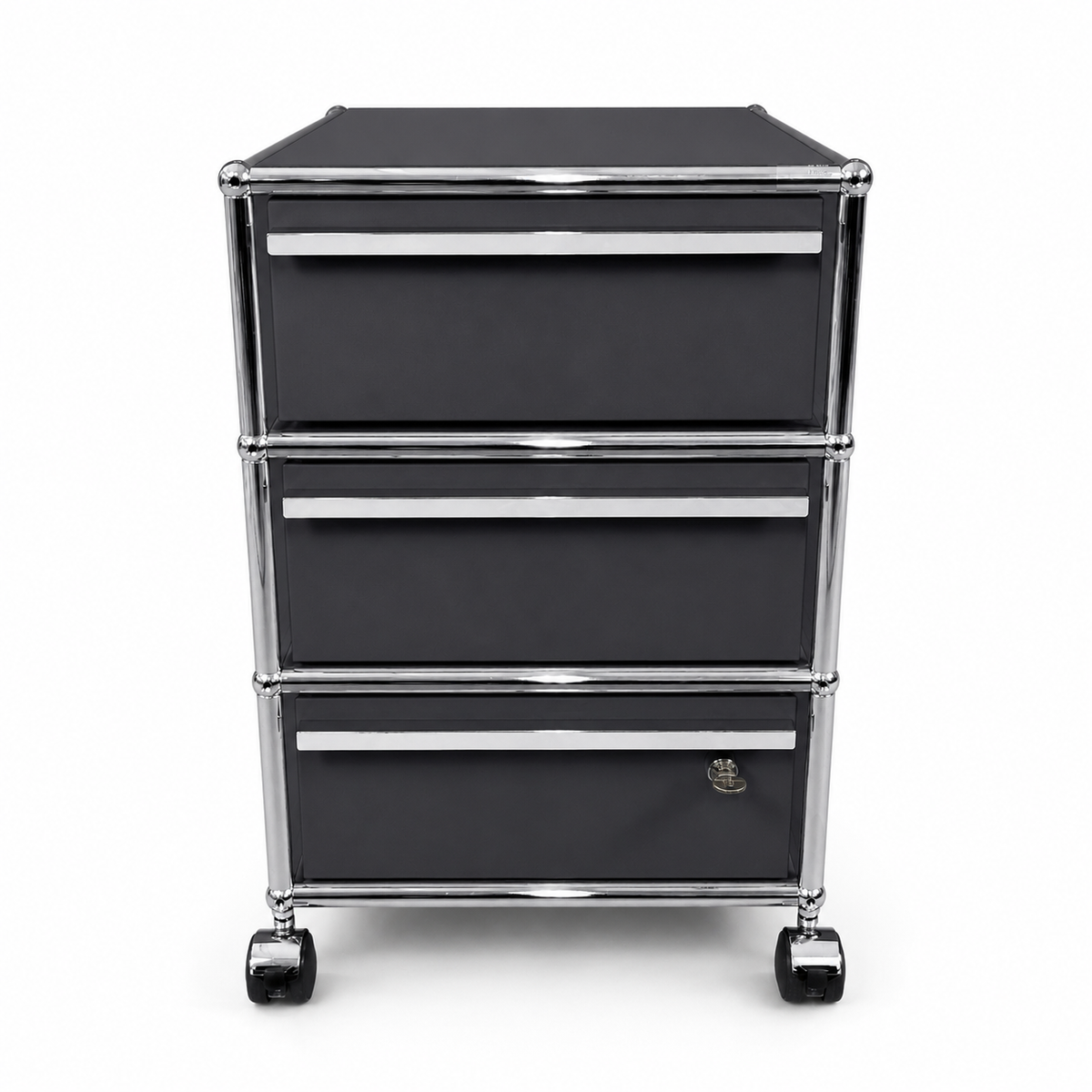 USM Haller Rollcontainer Anthrazitgrau