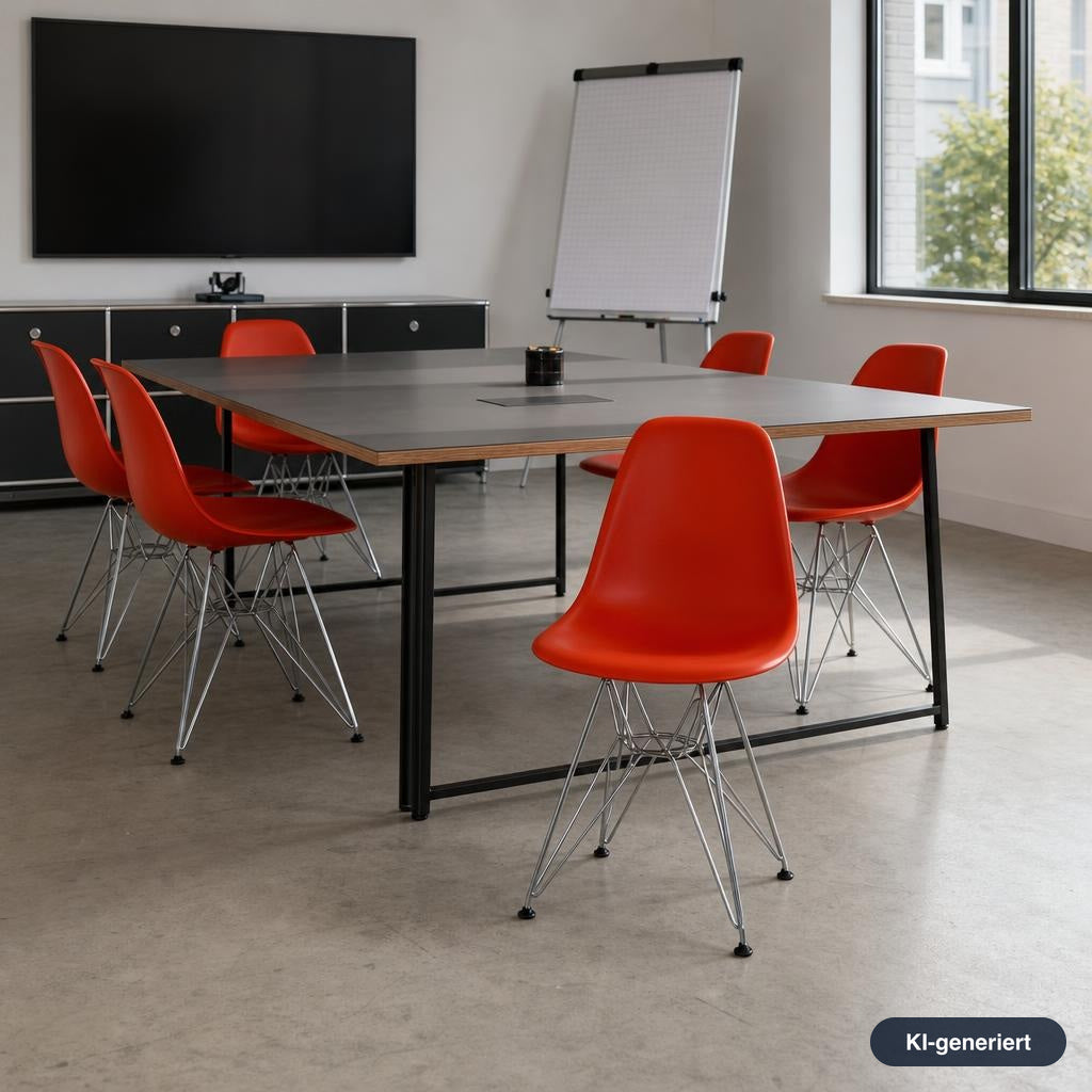 Vitra DSR Rot/Orange