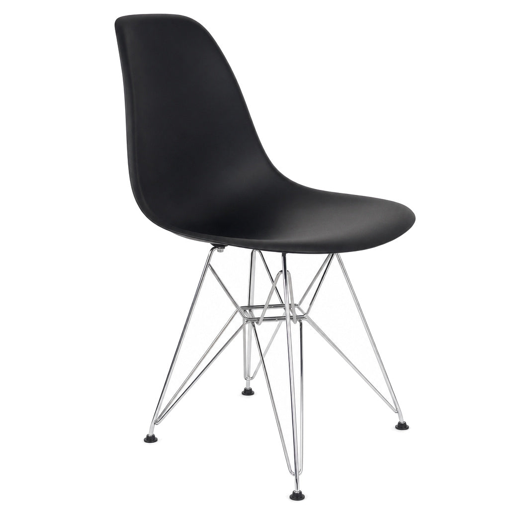 Vitra Eames Plastic Side Chair DSR schwarz