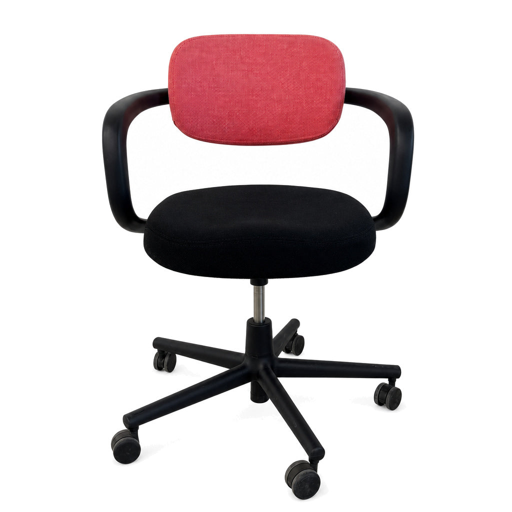 Vitra Allstar Bürostuhl Schwarz/Rosa