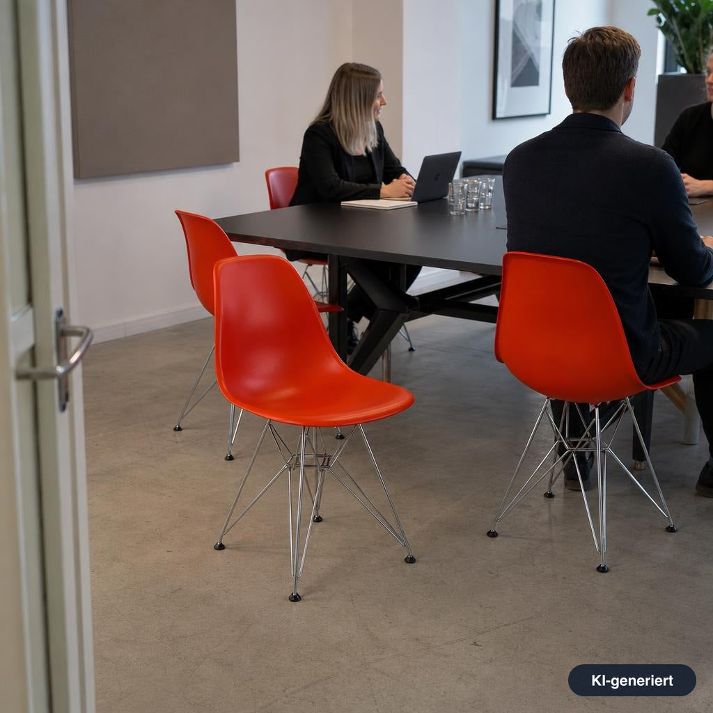 Vitra DSR Rot/Orange