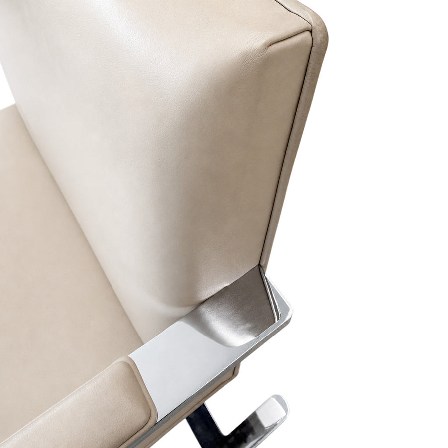 Walter Knoll Brno Lederstuhl creme