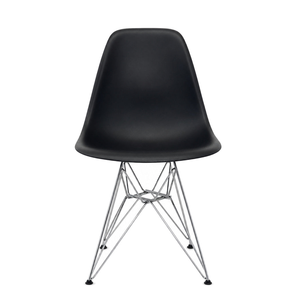 Vitra Eames Plastic Side Chair DSR schwarz