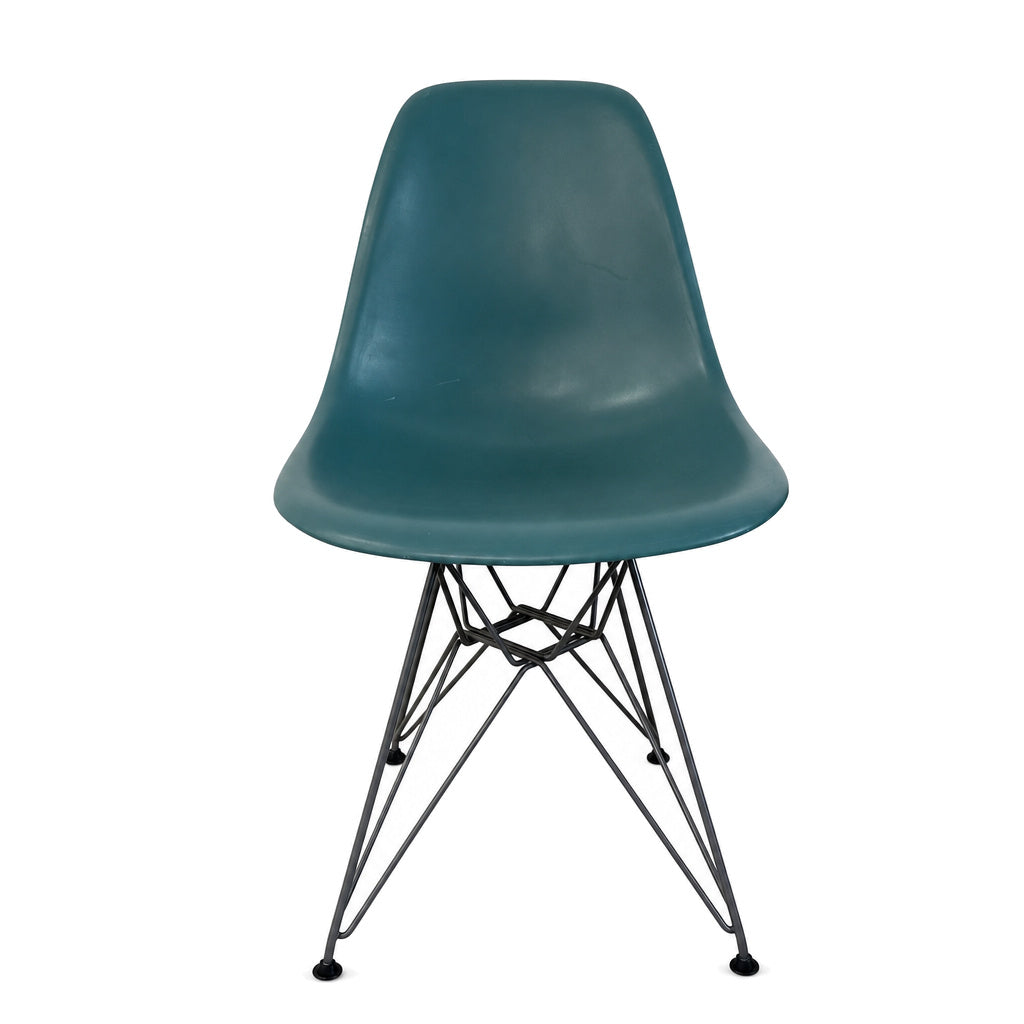 Vitra DSR Dunkelgrün/Türkis
